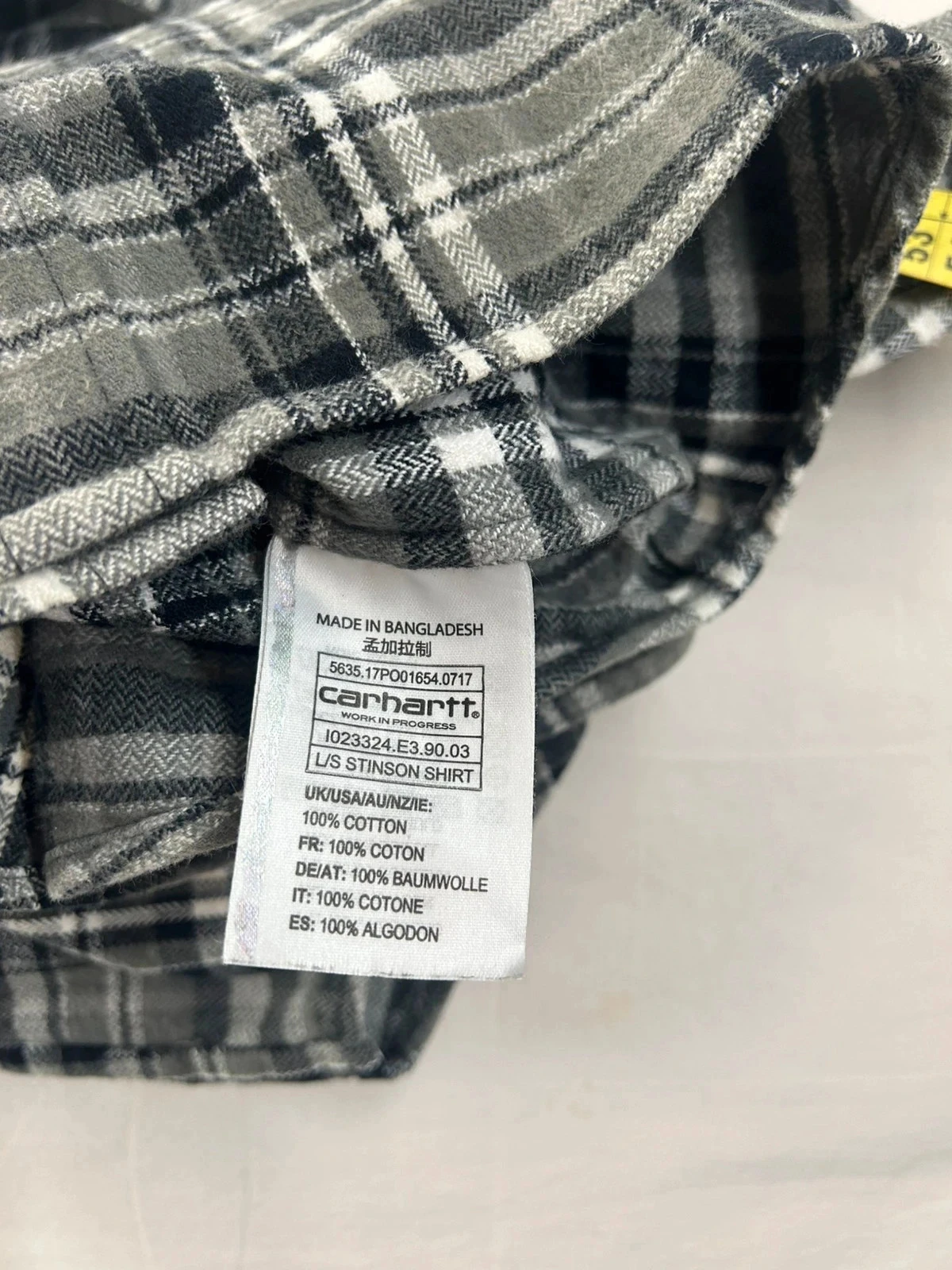 Vintage Carhartt plaid shirt – photo 12